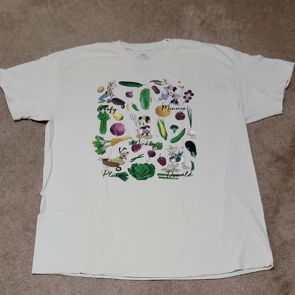 Disney Cream Mickey Mouse T-Shirt